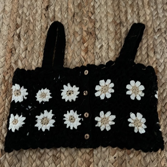 SOLD- Zara Girls Skirt and Crop Top Set - Picture 6 of 6